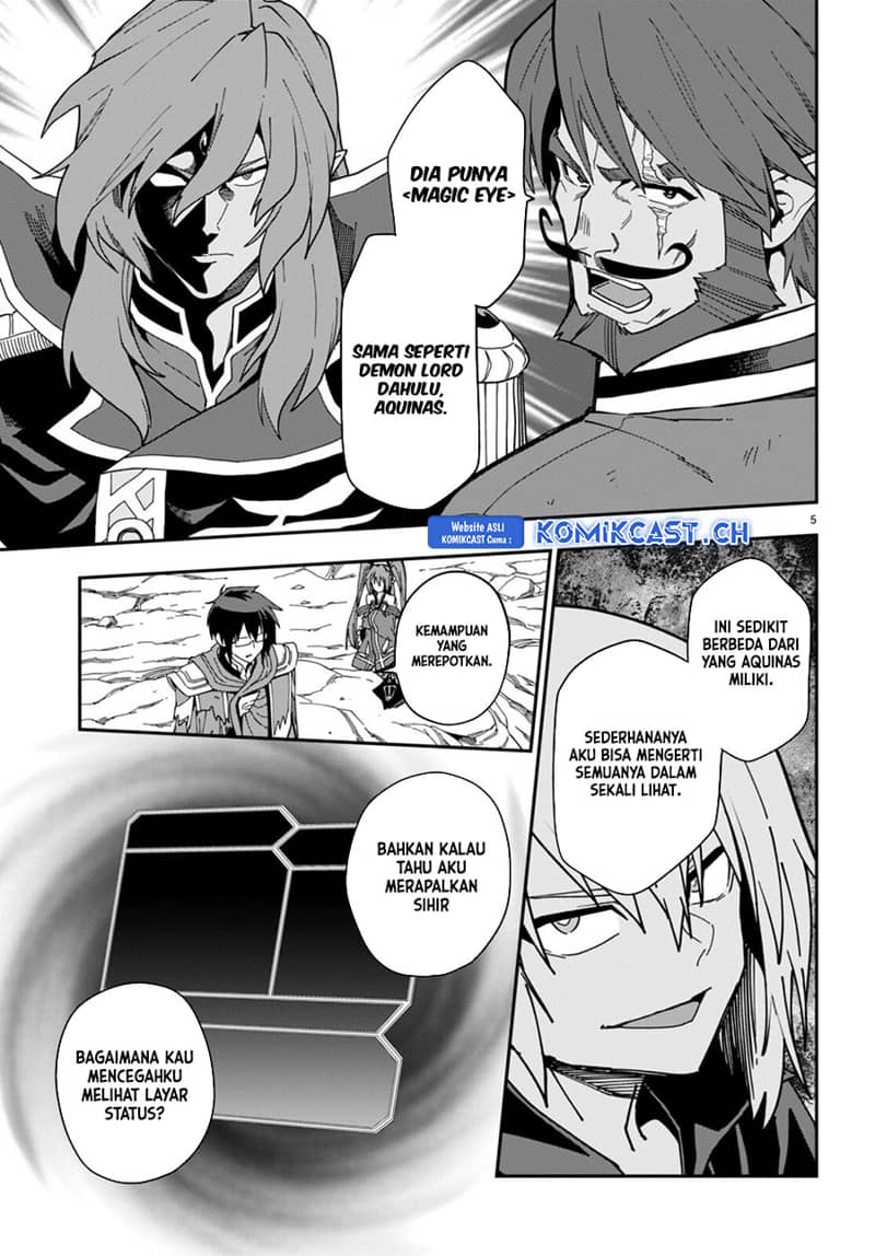 Konjiki no Moji Tsukai: Yuusha Yonin ni Makikomareta Unique Cheat Chapter 96 - halaman 8