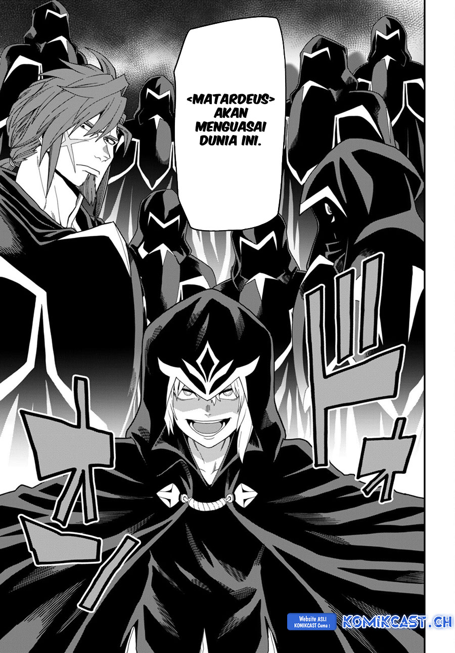 Konjiki no Moji Tsukai: Yuusha Yonin ni Makikomareta Unique Cheat Chapter 97 - halaman 11