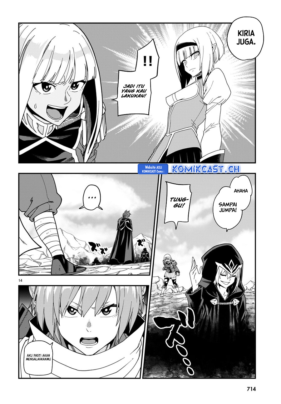 Konjiki no Moji Tsukai: Yuusha Yonin ni Makikomareta Unique Cheat Chapter 97 - halaman 14
