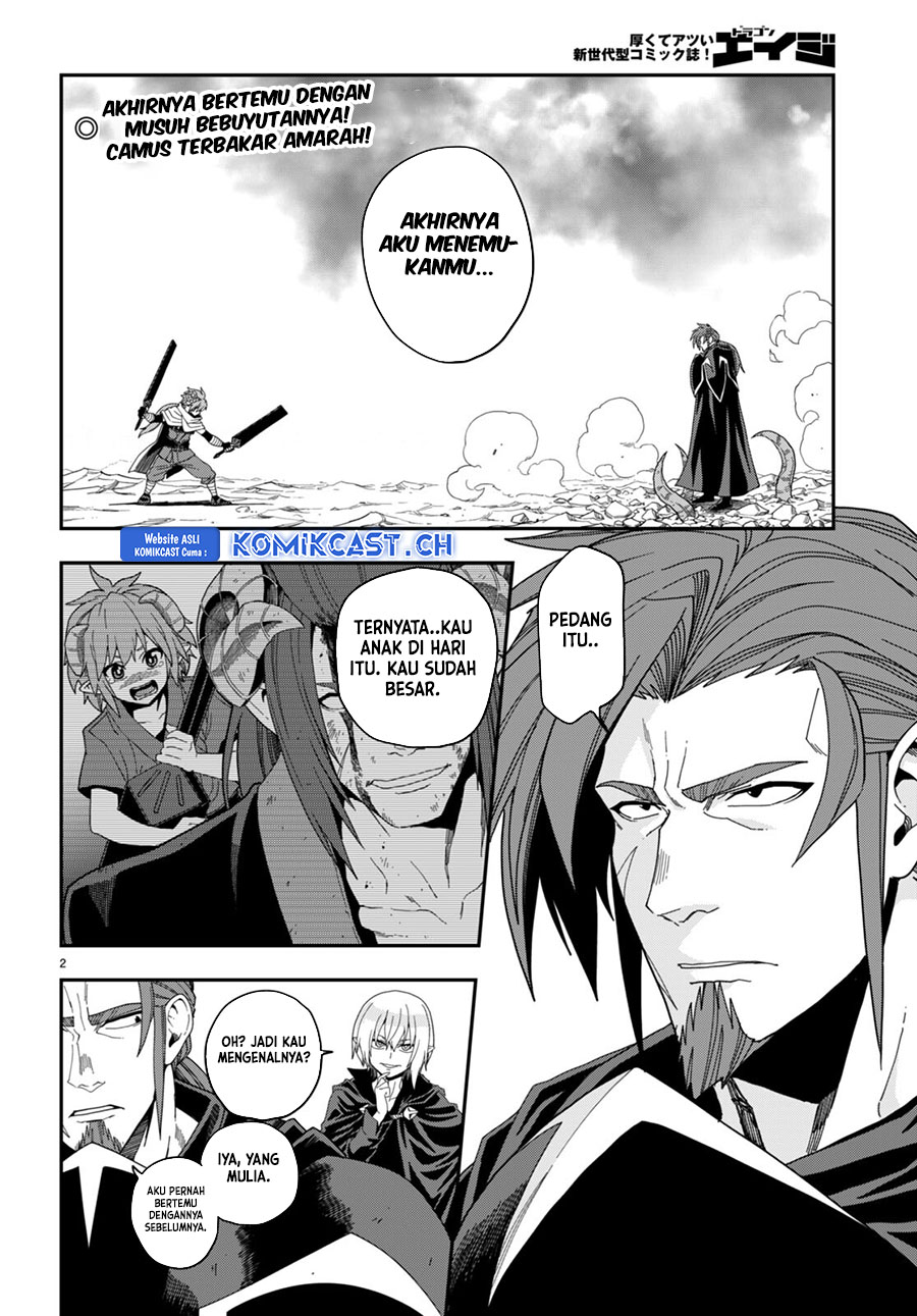 Konjiki no Moji Tsukai: Yuusha Yonin ni Makikomareta Unique Cheat Chapter 97 - halaman 3