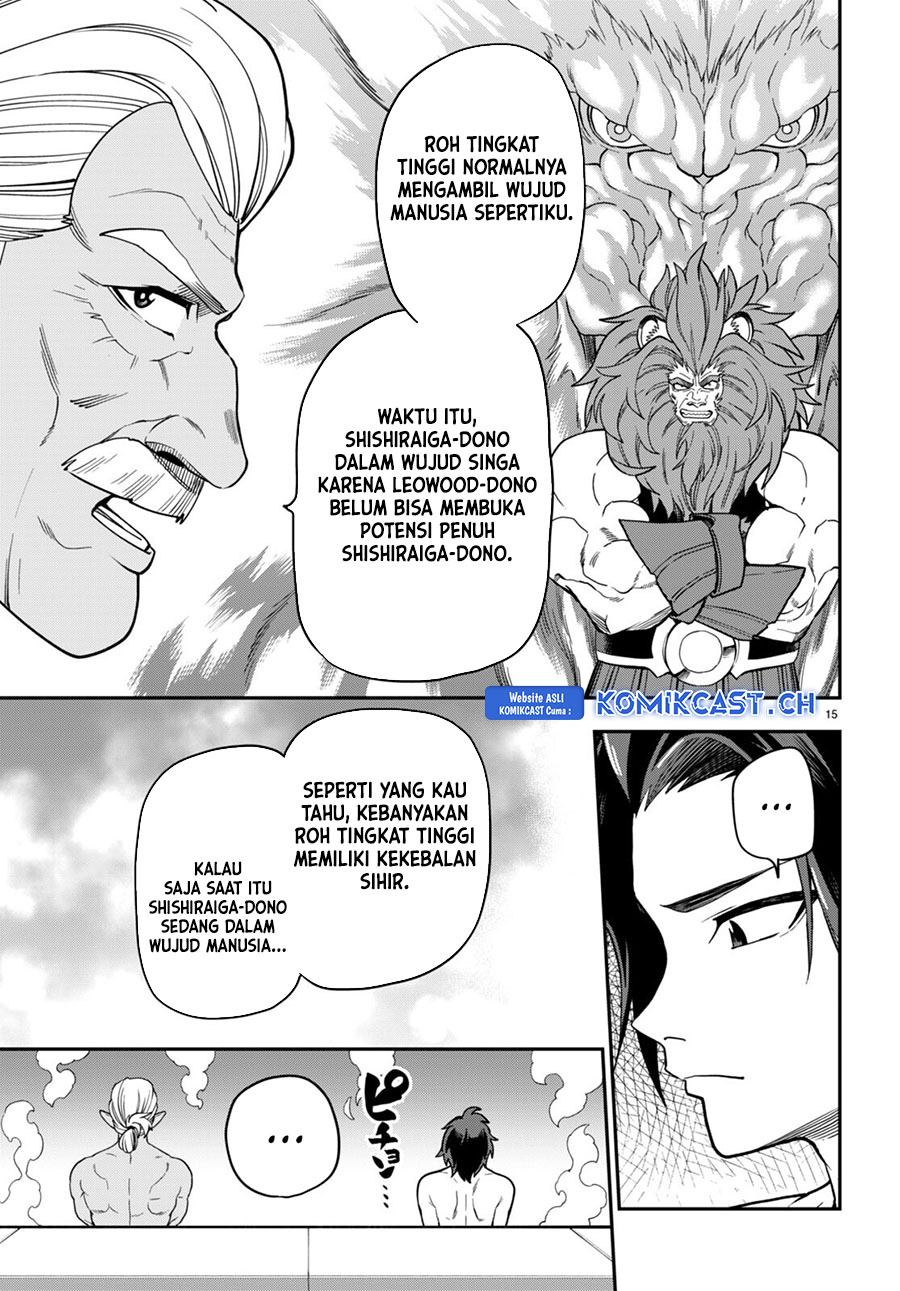 Konjiki no Moji Tsukai: Yuusha Yonin ni Makikomareta Unique Cheat Chapter 98 - halaman 15