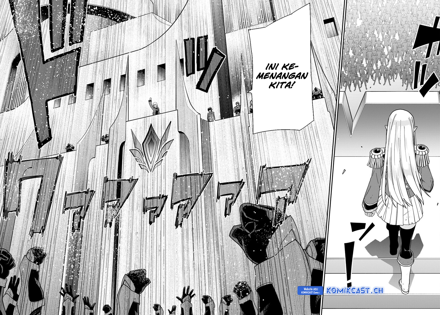Konjiki no Moji Tsukai: Yuusha Yonin ni Makikomareta Unique Cheat Chapter 98 - halaman 5
