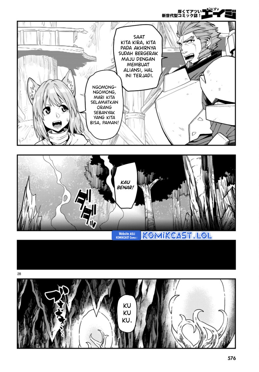 Konjiki no Moji Tsukai: Yuusha Yonin ni Makikomareta Unique Cheat Chapter 99 - halaman 28