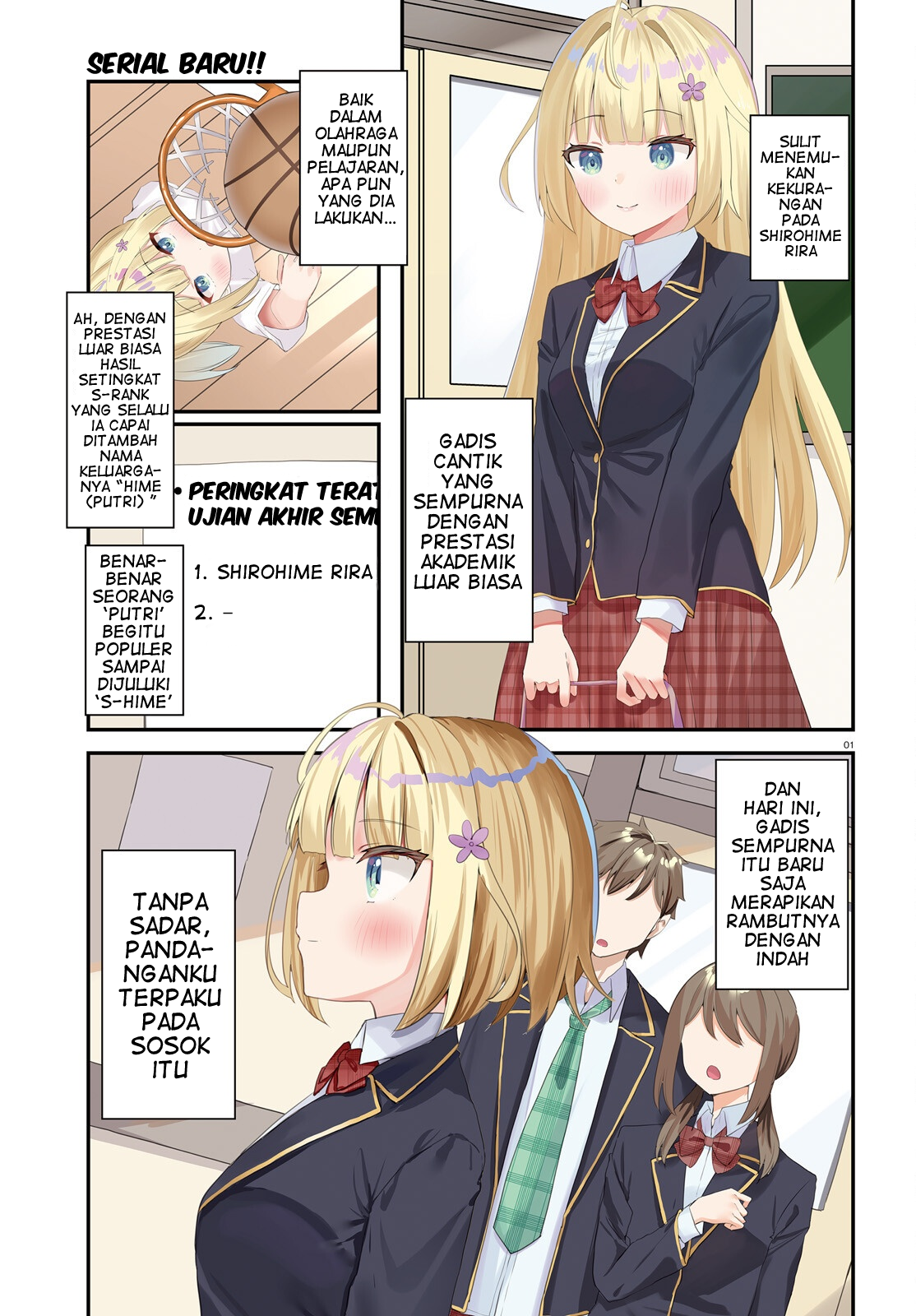 Kono Koi, Okuchi ni Aimasu ka? Yuutousei no Shirahime-san wa Mondaiji no Ore to Mainichi Kiss shiteru Chapter 1 - halaman 2
