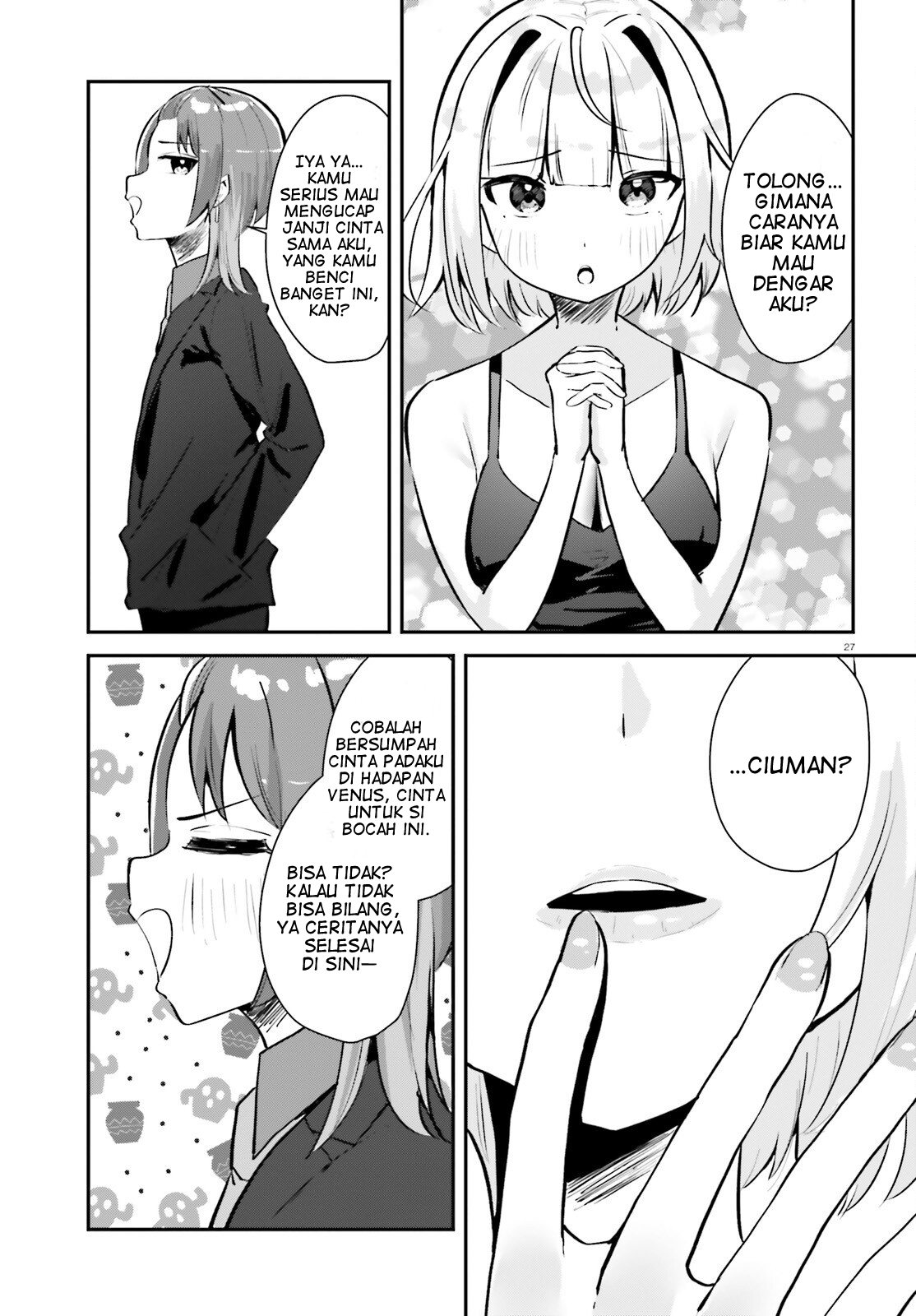 Kono Koi, Okuchi ni Aimasu ka? Yuutousei no Shirahime-san wa Mondaiji no Ore to Mainichi Kiss shiteru Chapter 2 - halaman 28