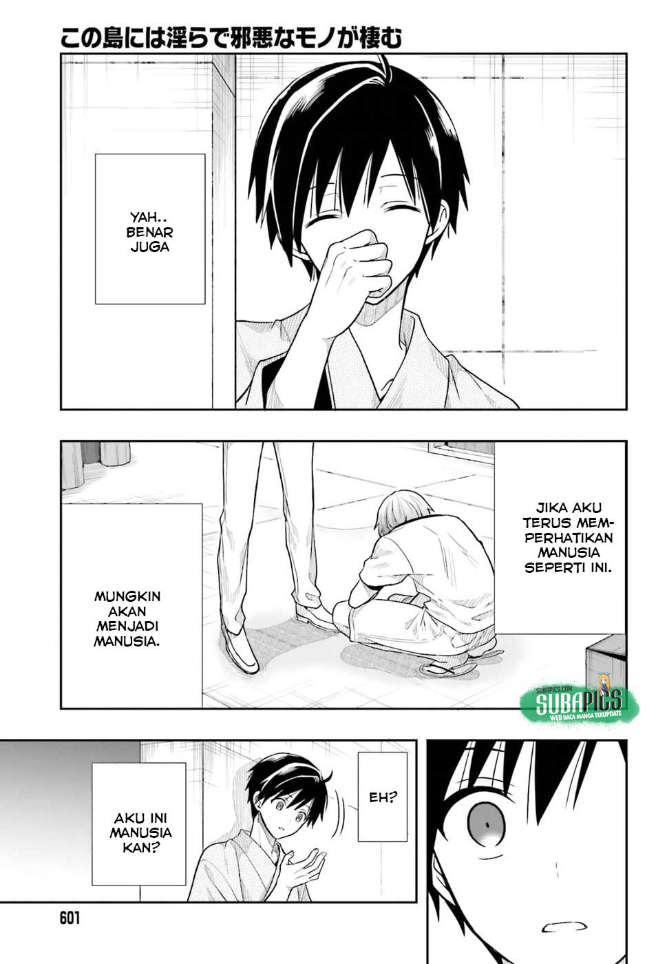 Kono Shima ni wa Midara de Jaaku na Mono ga Sumu Chapter 40 - halaman 8