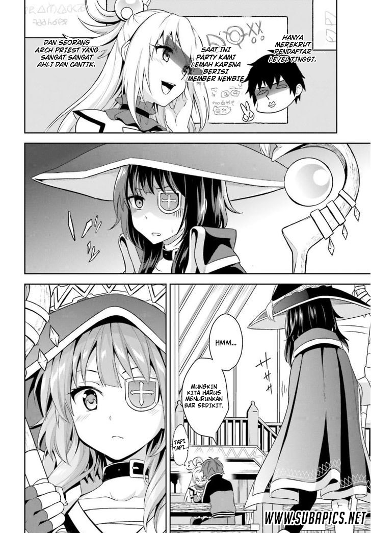 Kono Subarashii Sekai ni Bakuen wo! Chapter 0 - halaman 4