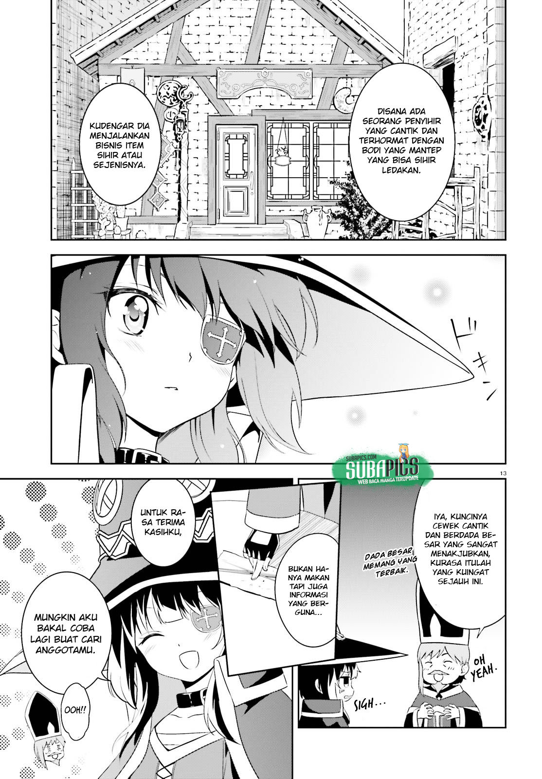 Kono Subarashii Sekai ni Bakuen wo! Chapter 10 - halaman 14