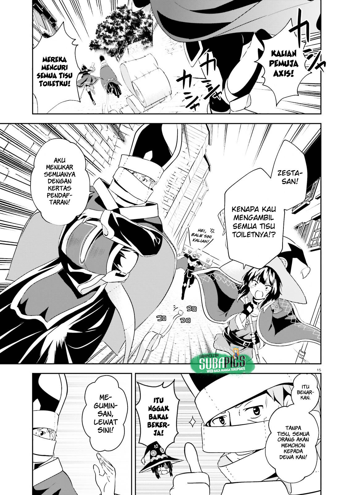Kono Subarashii Sekai ni Bakuen wo! Chapter 10 - halaman 16