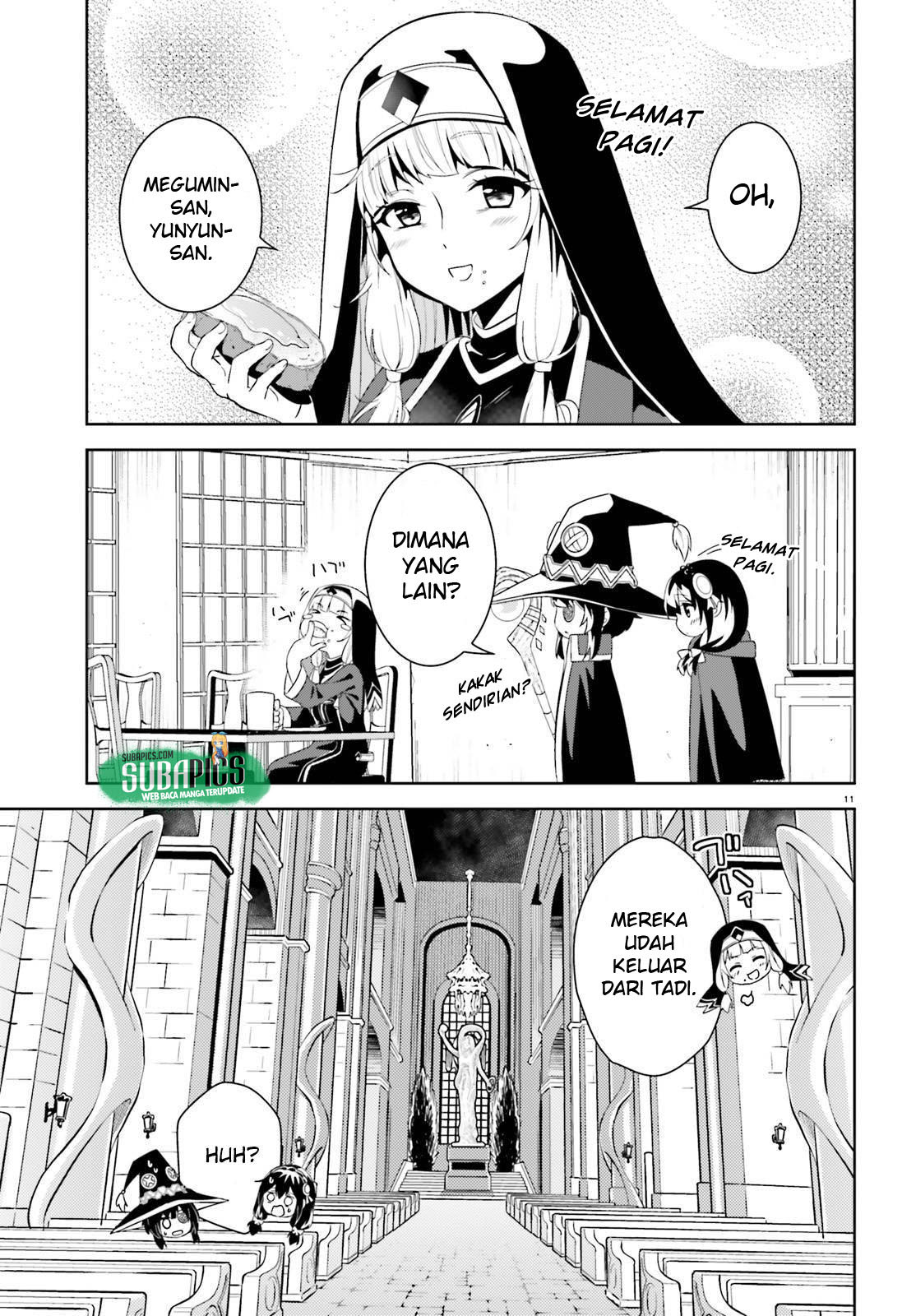 Kono Subarashii Sekai ni Bakuen wo! Chapter 11 - halaman 12