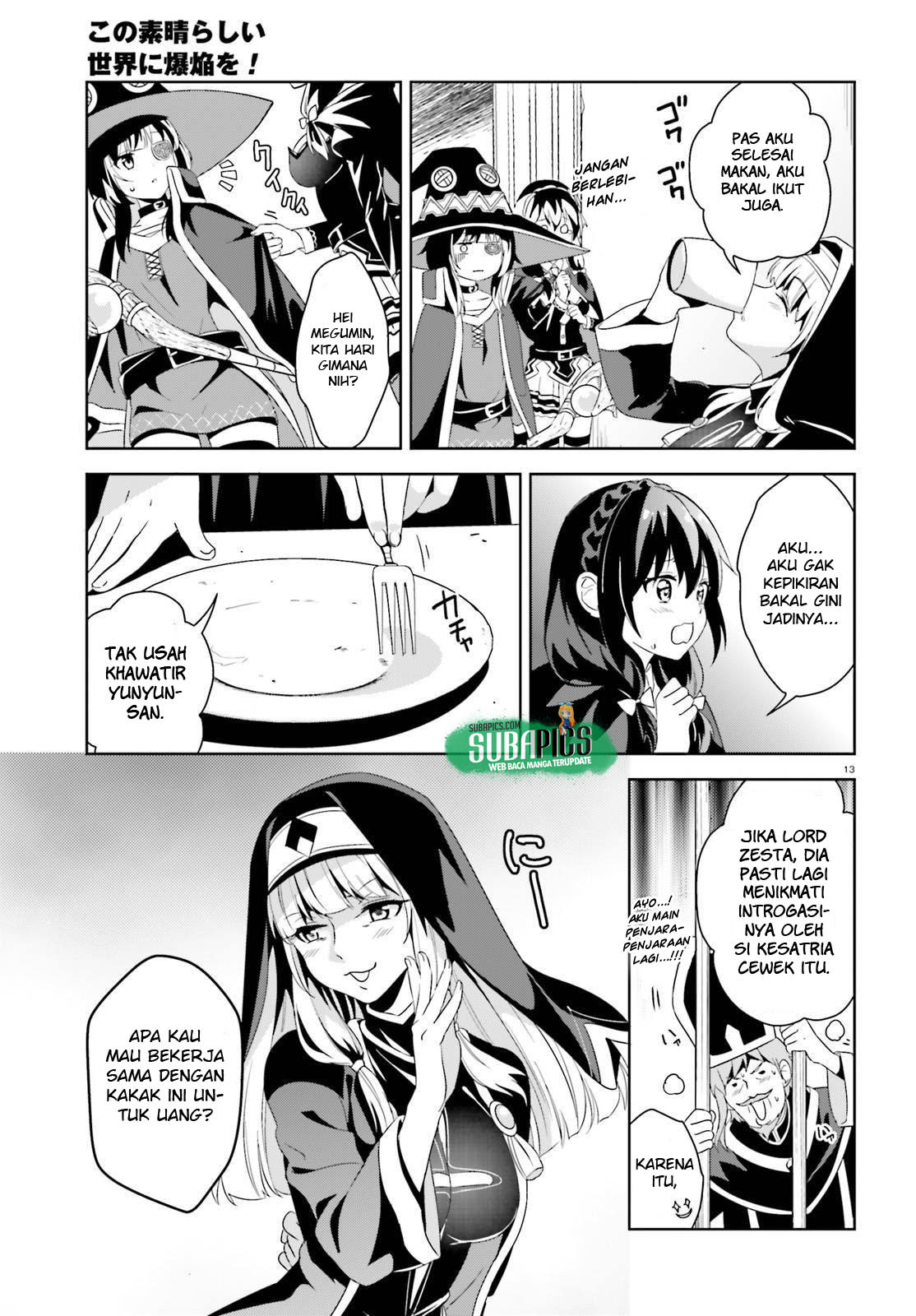 Kono Subarashii Sekai ni Bakuen wo! Chapter 11 - halaman 14