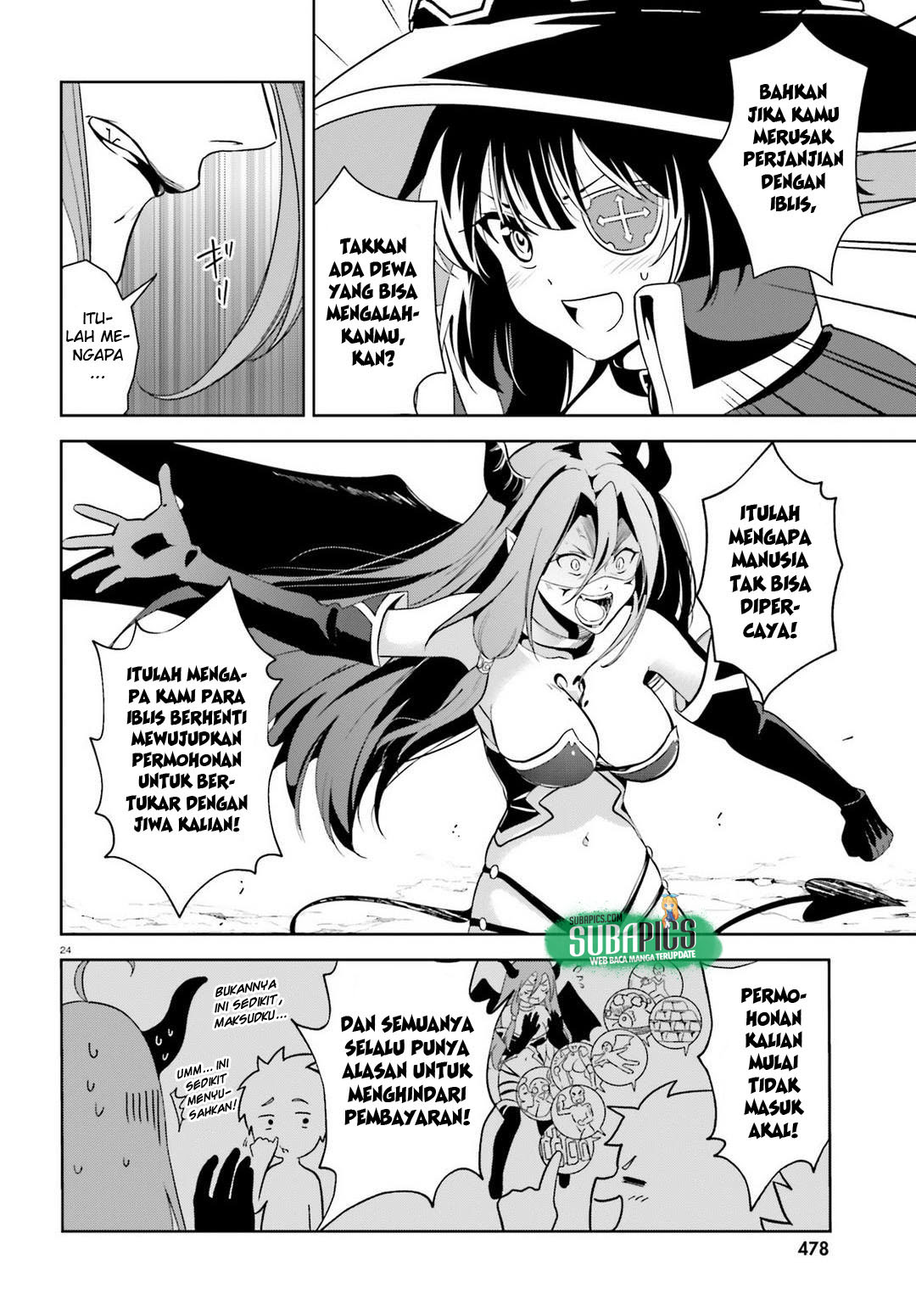 Kono Subarashii Sekai ni Bakuen wo! Chapter 13 - halaman 22