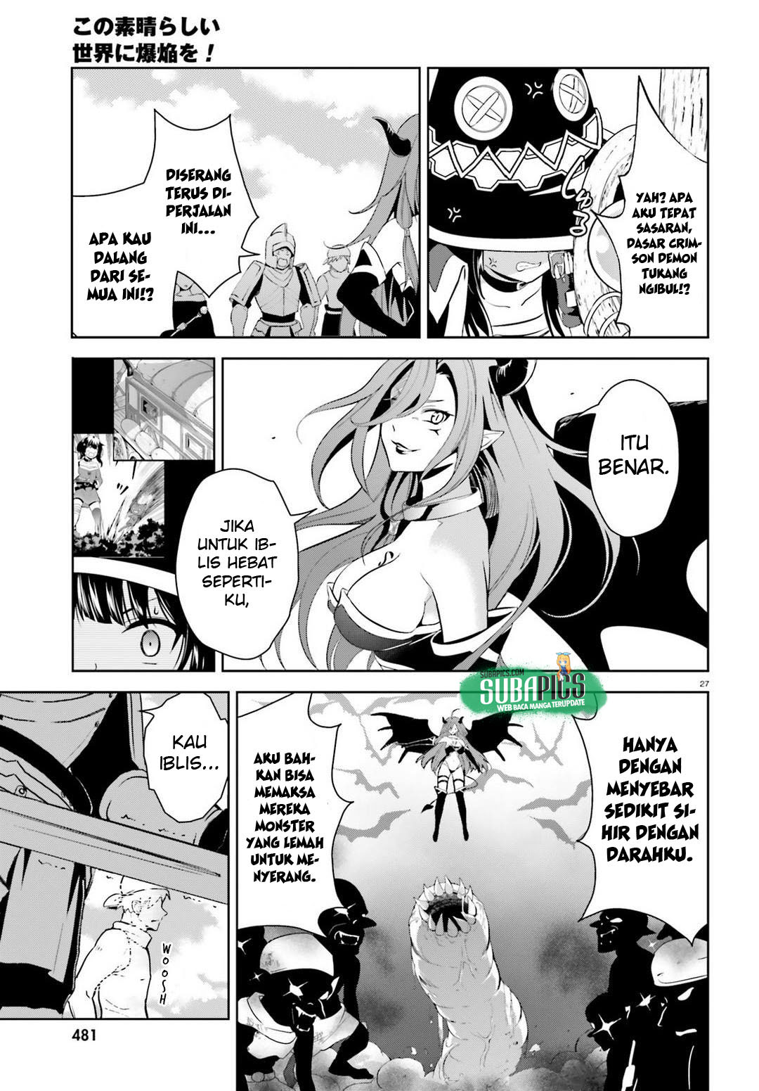 Kono Subarashii Sekai ni Bakuen wo! Chapter 13 - halaman 25
