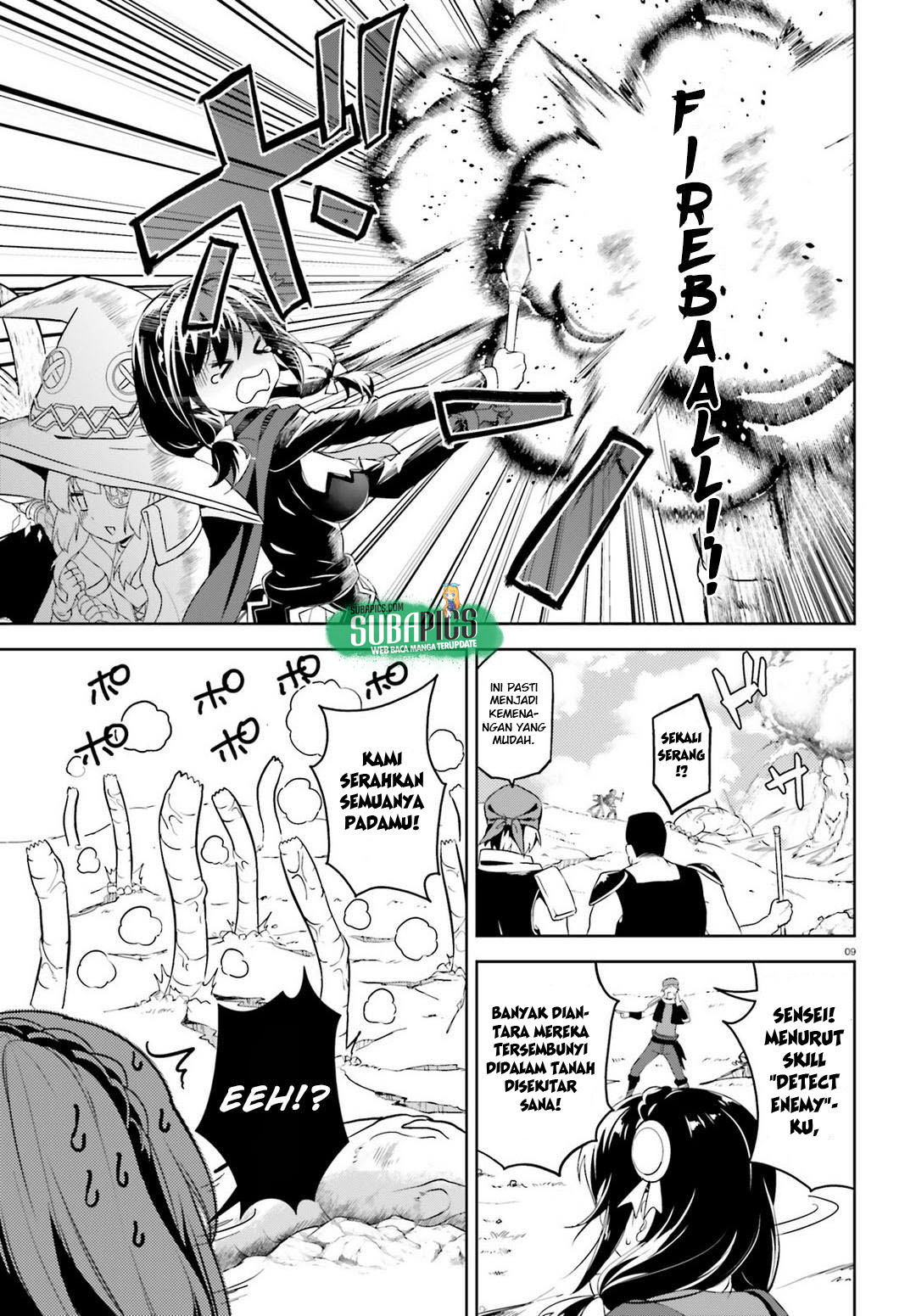 Kono Subarashii Sekai ni Bakuen wo! Chapter 13 - halaman 8