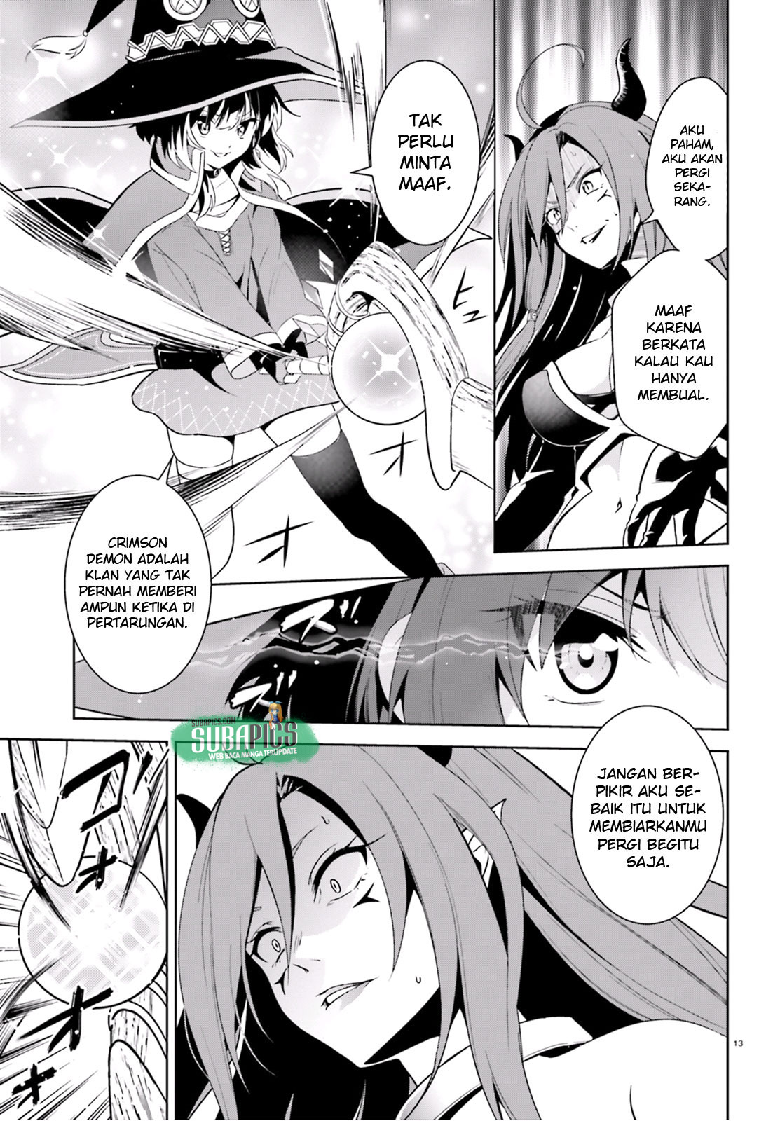 Kono Subarashii Sekai ni Bakuen wo! Chapter 14 - halaman 14