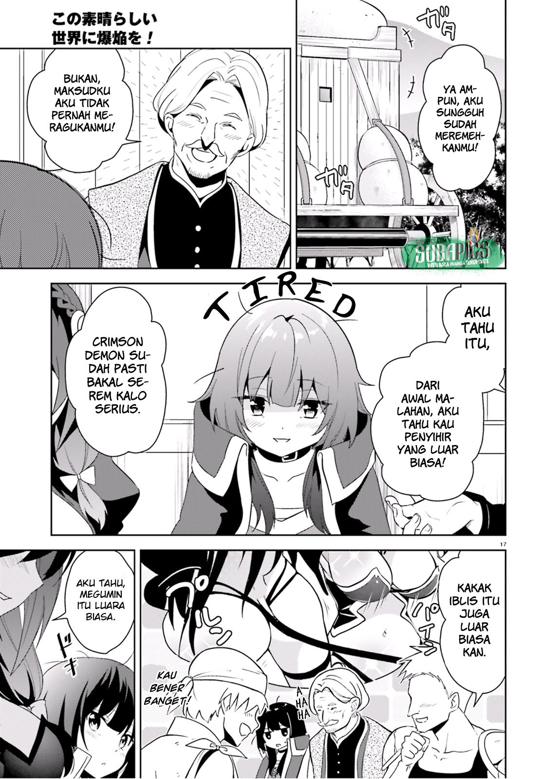 Kono Subarashii Sekai ni Bakuen wo! Chapter 14 - halaman 17