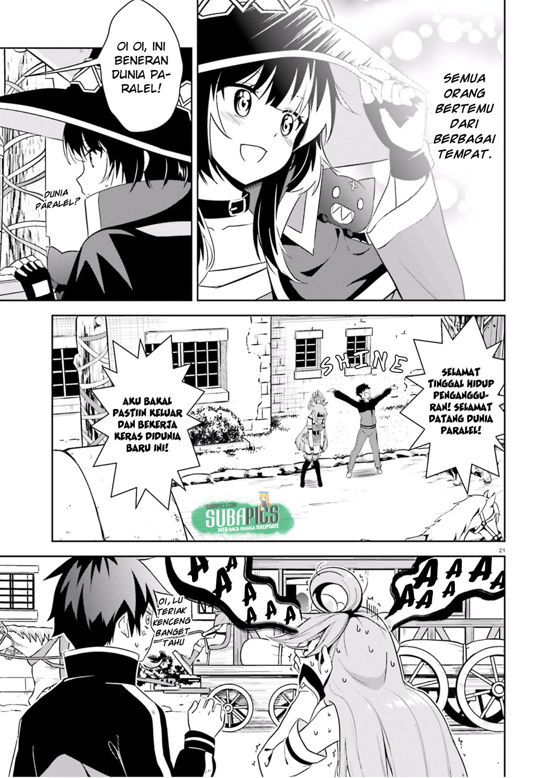 Kono Subarashii Sekai ni Bakuen wo! Chapter 14 - halaman 21
