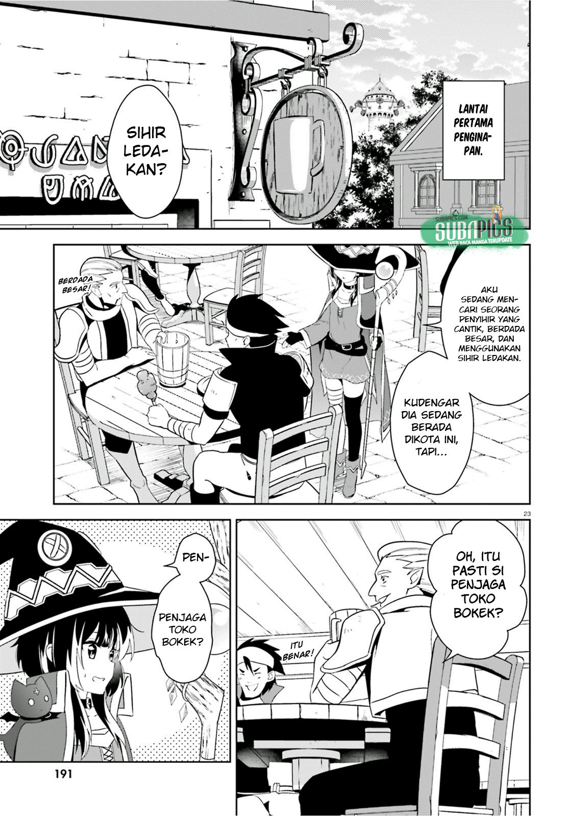 Kono Subarashii Sekai ni Bakuen wo! Chapter 14 - halaman 23