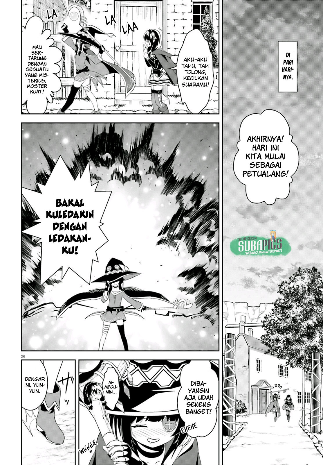 Kono Subarashii Sekai ni Bakuen wo! Chapter 14 - halaman 26
