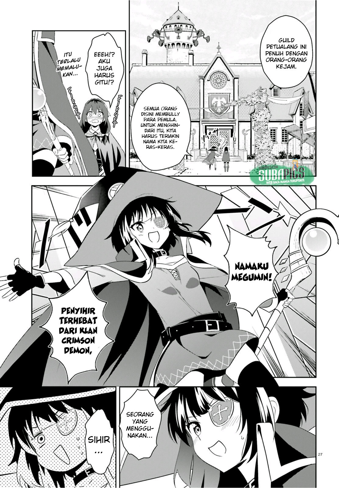 Kono Subarashii Sekai ni Bakuen wo! Chapter 14 - halaman 27