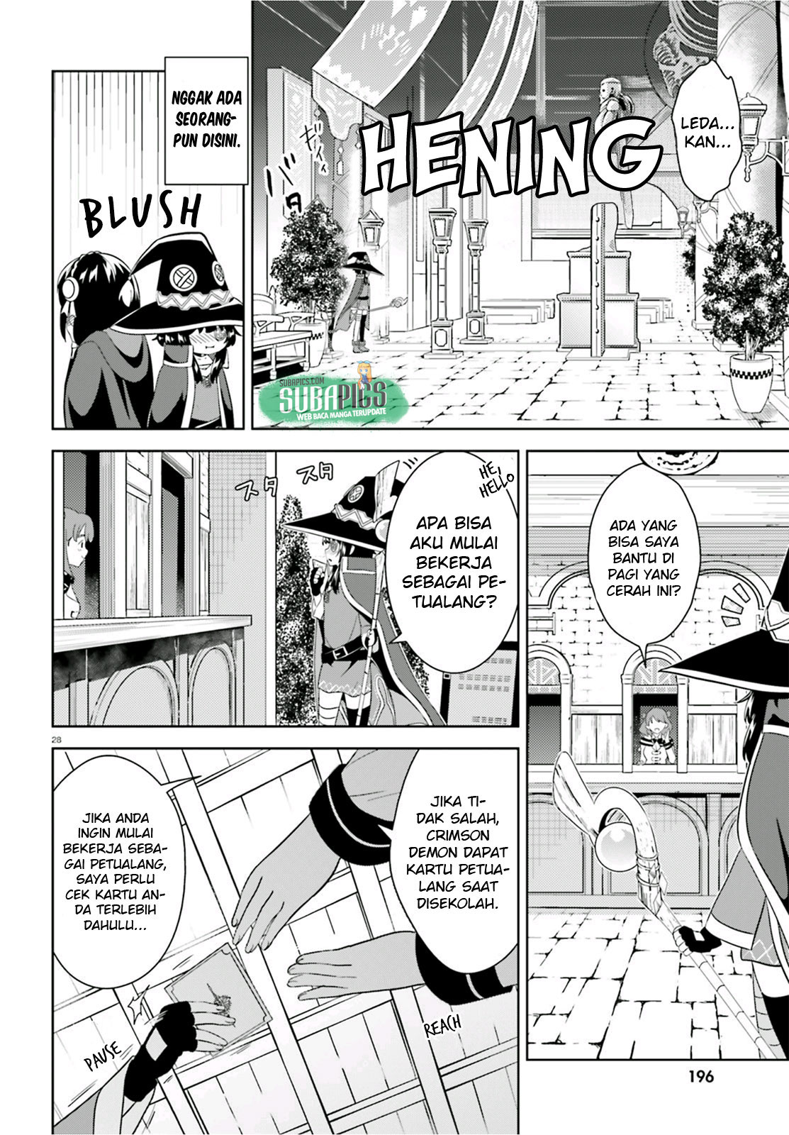 Kono Subarashii Sekai ni Bakuen wo! Chapter 14 - halaman 28