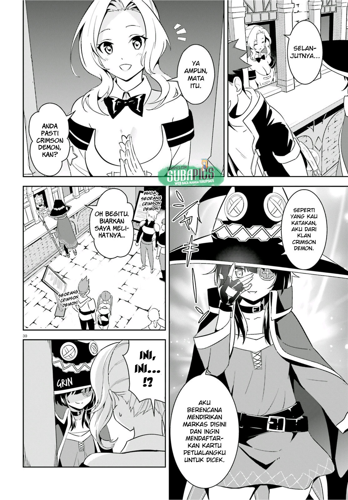 Kono Subarashii Sekai ni Bakuen wo! Chapter 14 - halaman 30