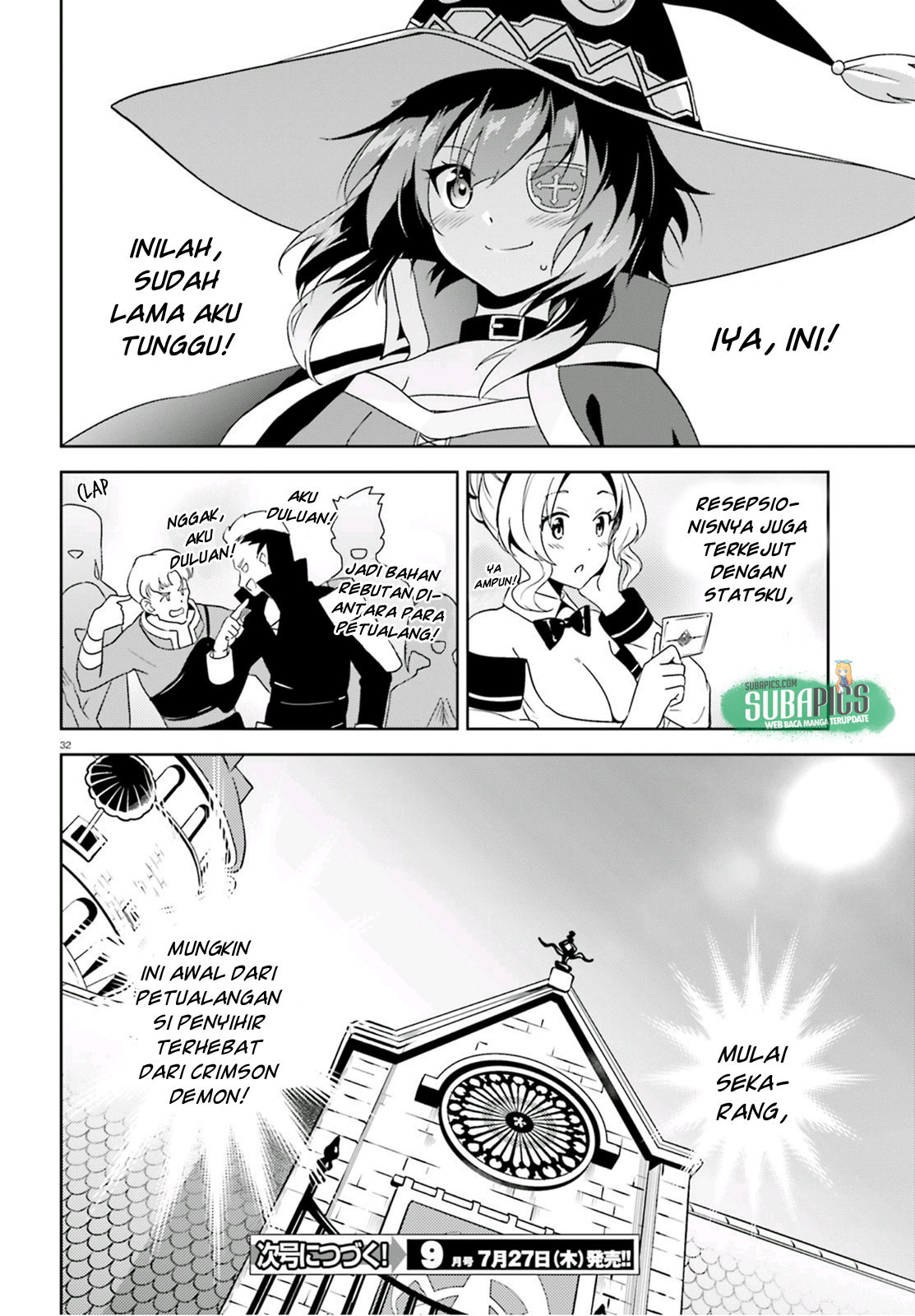 Kono Subarashii Sekai ni Bakuen wo! Chapter 14 - halaman 32