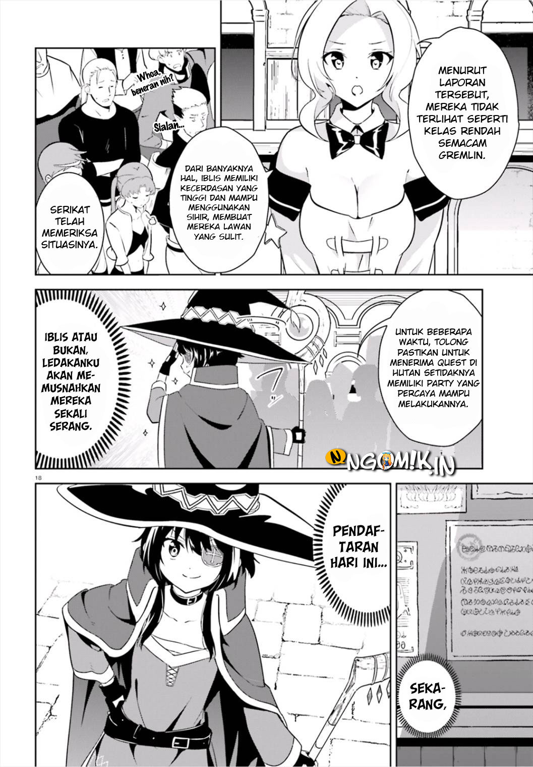 Kono Subarashii Sekai ni Bakuen wo! Chapter 15 - halaman 20