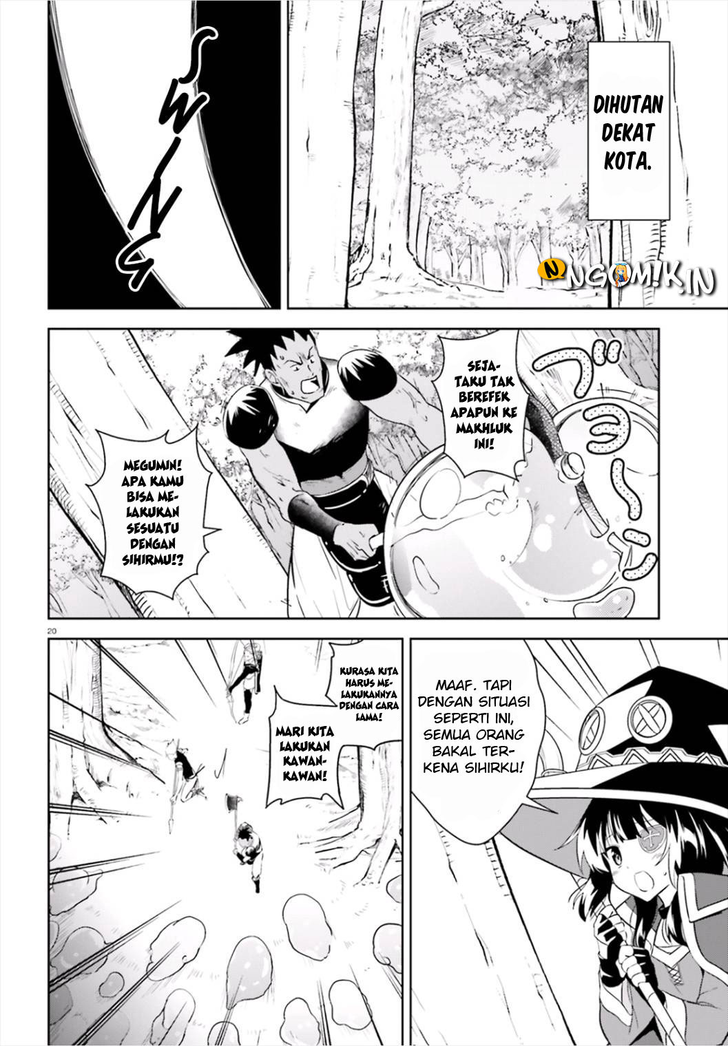 Kono Subarashii Sekai ni Bakuen wo! Chapter 15 - halaman 22