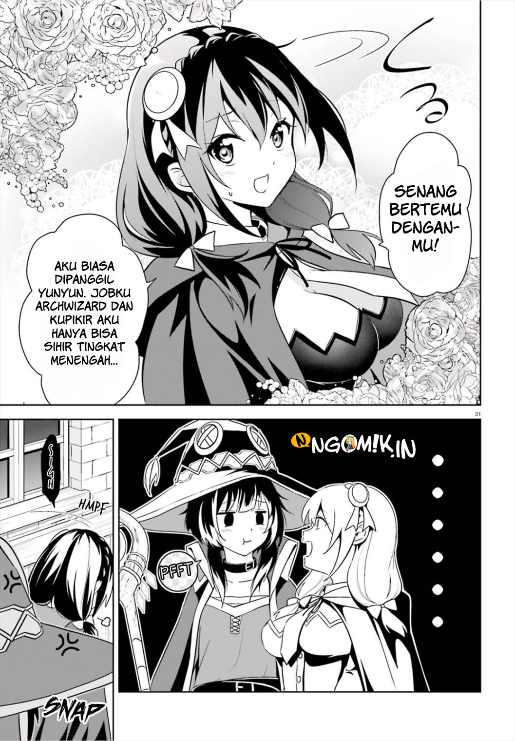 Kono Subarashii Sekai ni Bakuen wo! Chapter 15 - halaman 32