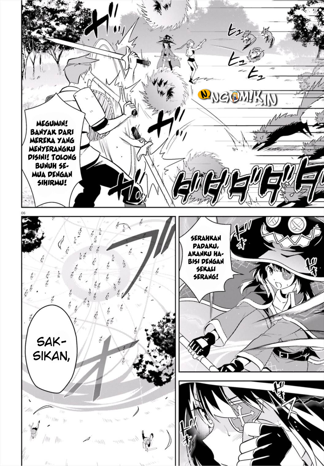 Kono Subarashii Sekai ni Bakuen wo! Chapter 15 - halaman 8