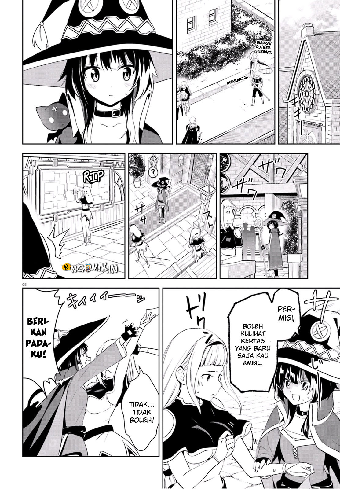 Kono Subarashii Sekai ni Bakuen wo! Chapter 16 - halaman 10