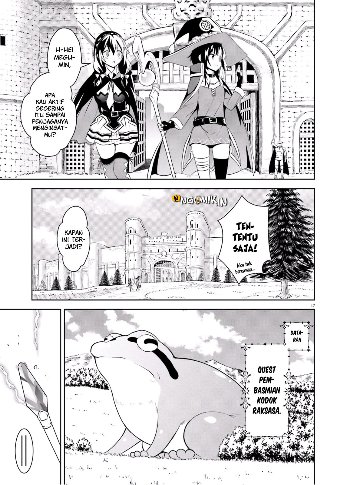 Kono Subarashii Sekai ni Bakuen wo! Chapter 16 - halaman 19
