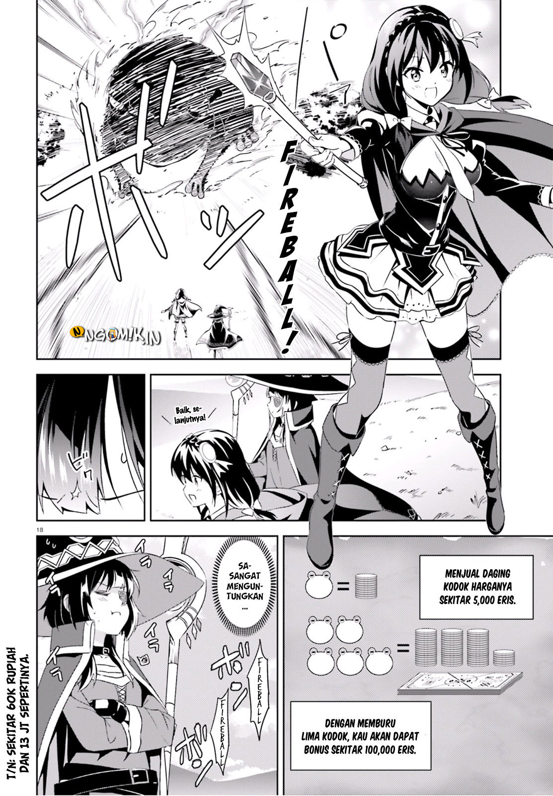 Kono Subarashii Sekai ni Bakuen wo! Chapter 16 - halaman 20