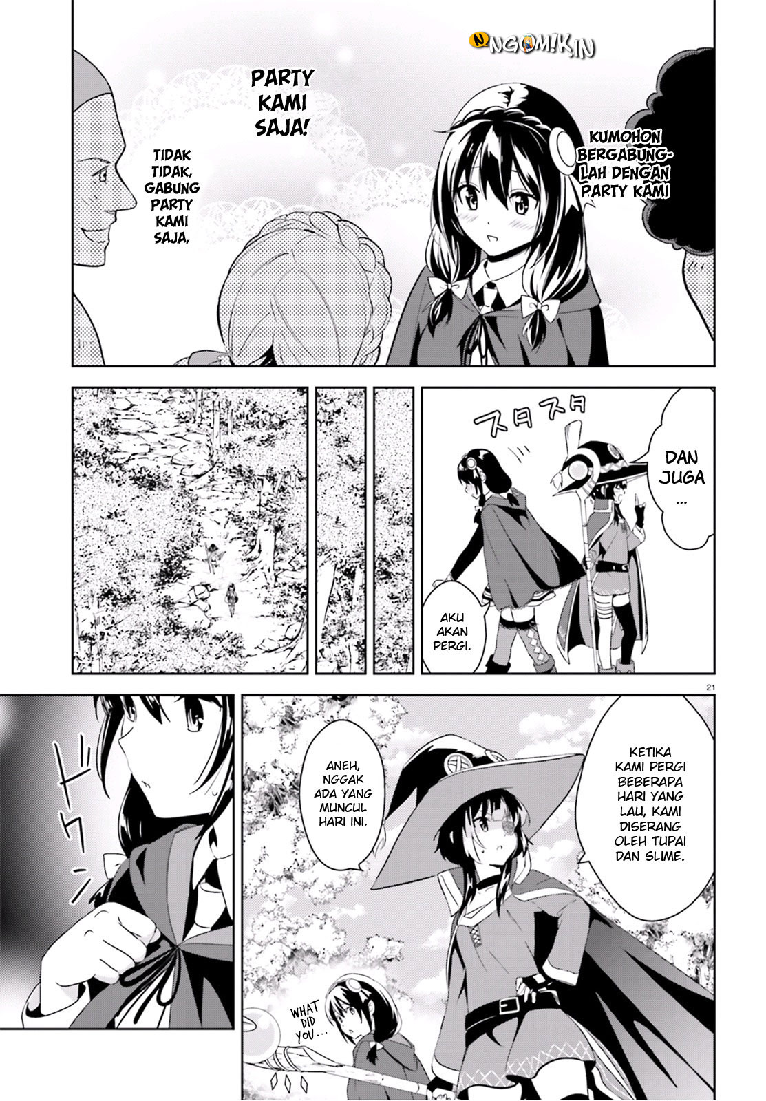 Kono Subarashii Sekai ni Bakuen wo! Chapter 16 - halaman 23