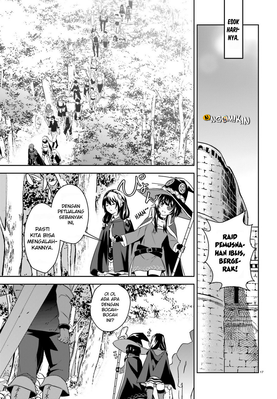 Kono Subarashii Sekai ni Bakuen wo! Chapter 17 - halaman 16