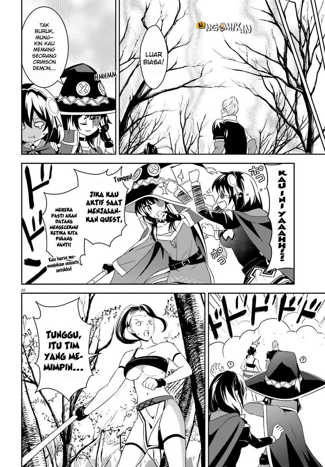 Kono Subarashii Sekai ni Bakuen wo! Chapter 17 - halaman 21