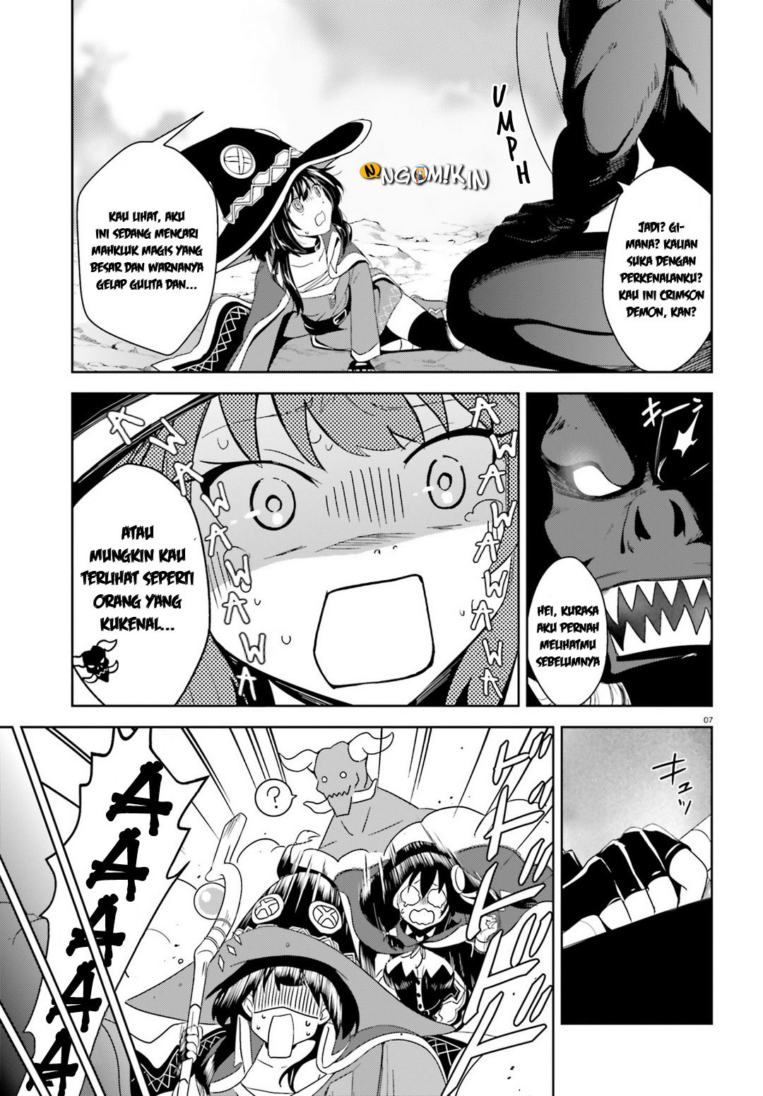 Kono Subarashii Sekai ni Bakuen wo! Chapter 17 - halaman 6