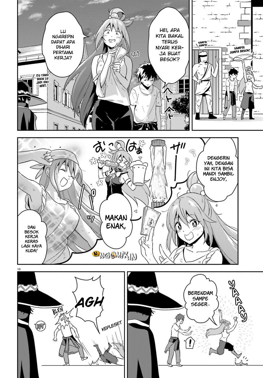 Kono Subarashii Sekai ni Bakuen wo! Chapter 17 - halaman 9