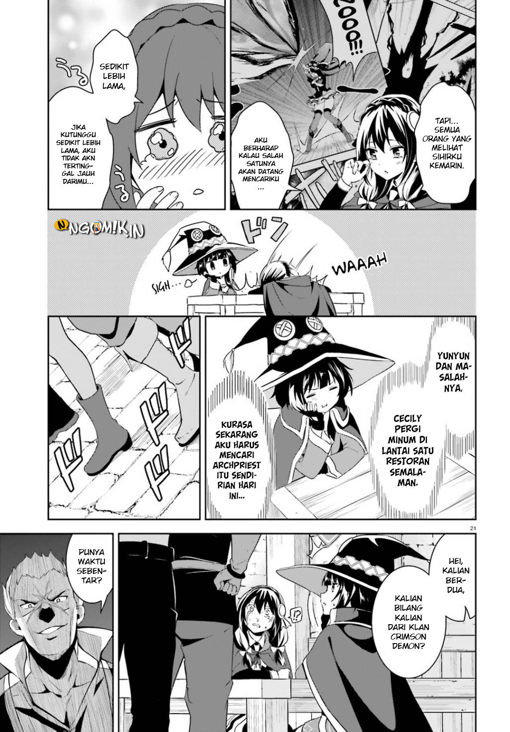 Kono Subarashii Sekai ni Bakuen wo! Chapter 18 - halaman 22