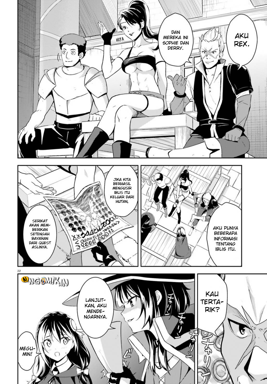 Kono Subarashii Sekai ni Bakuen wo! Chapter 18 - halaman 23
