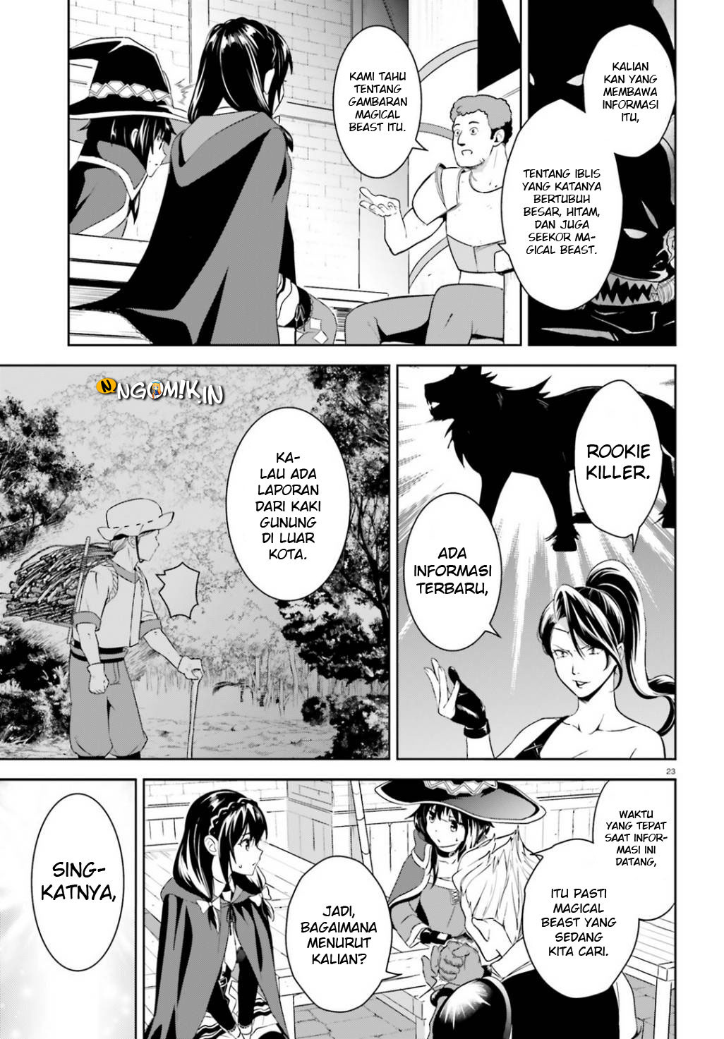 Kono Subarashii Sekai ni Bakuen wo! Chapter 18 - halaman 24