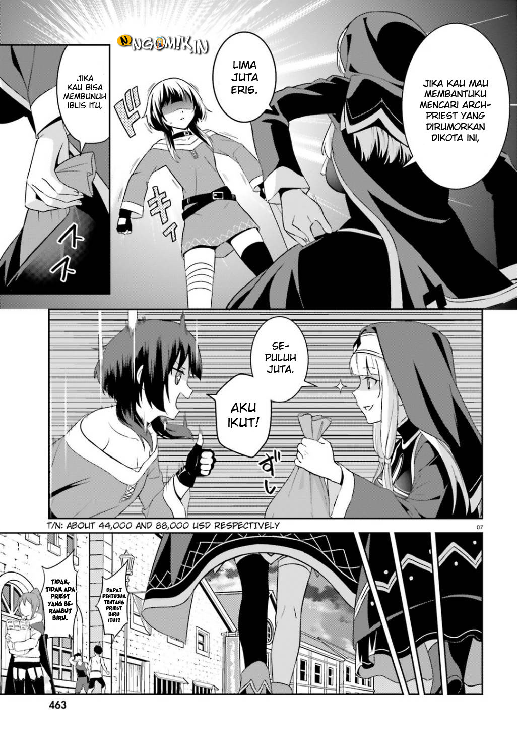 Kono Subarashii Sekai ni Bakuen wo! Chapter 18 - halaman 8