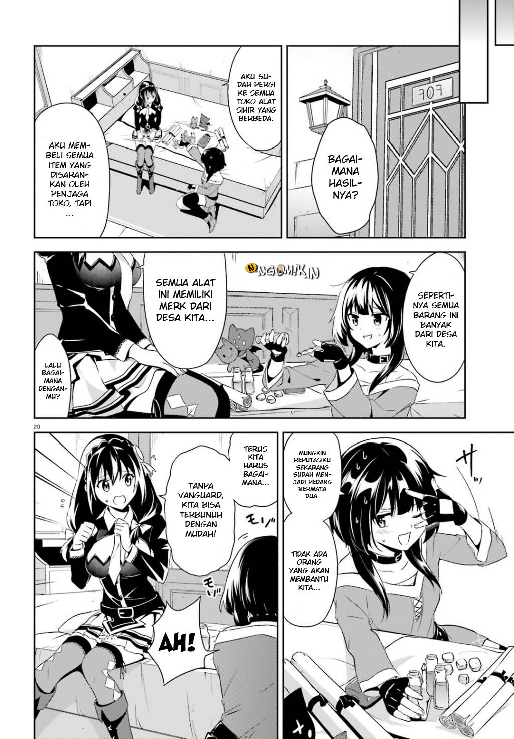 Kono Subarashii Sekai ni Bakuen wo! Chapter 19 - halaman 21