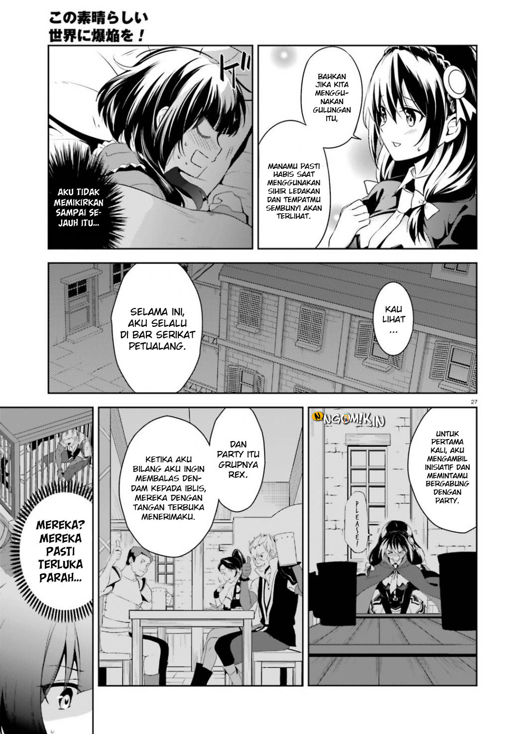 Kono Subarashii Sekai ni Bakuen wo! Chapter 19 - halaman 28