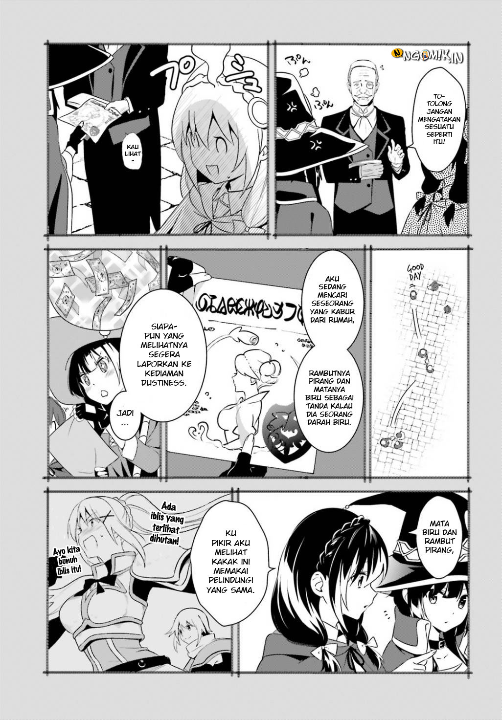 Kono Subarashii Sekai ni Bakuen wo! Chapter 19 - halaman 34