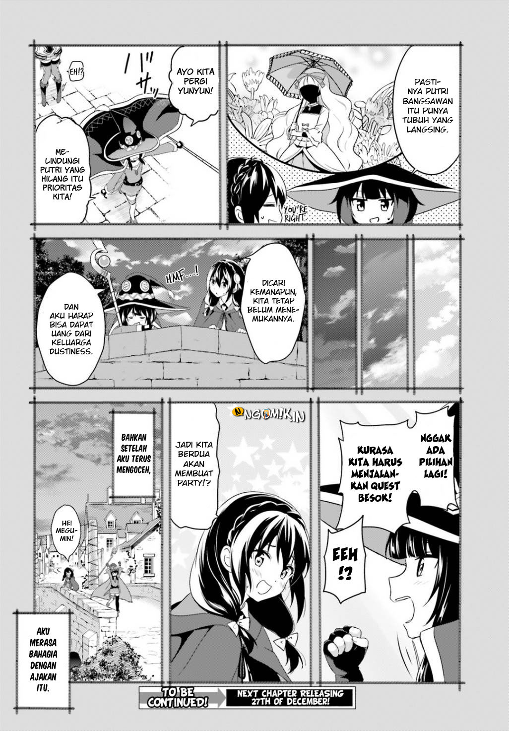 Kono Subarashii Sekai ni Bakuen wo! Chapter 19 - halaman 35