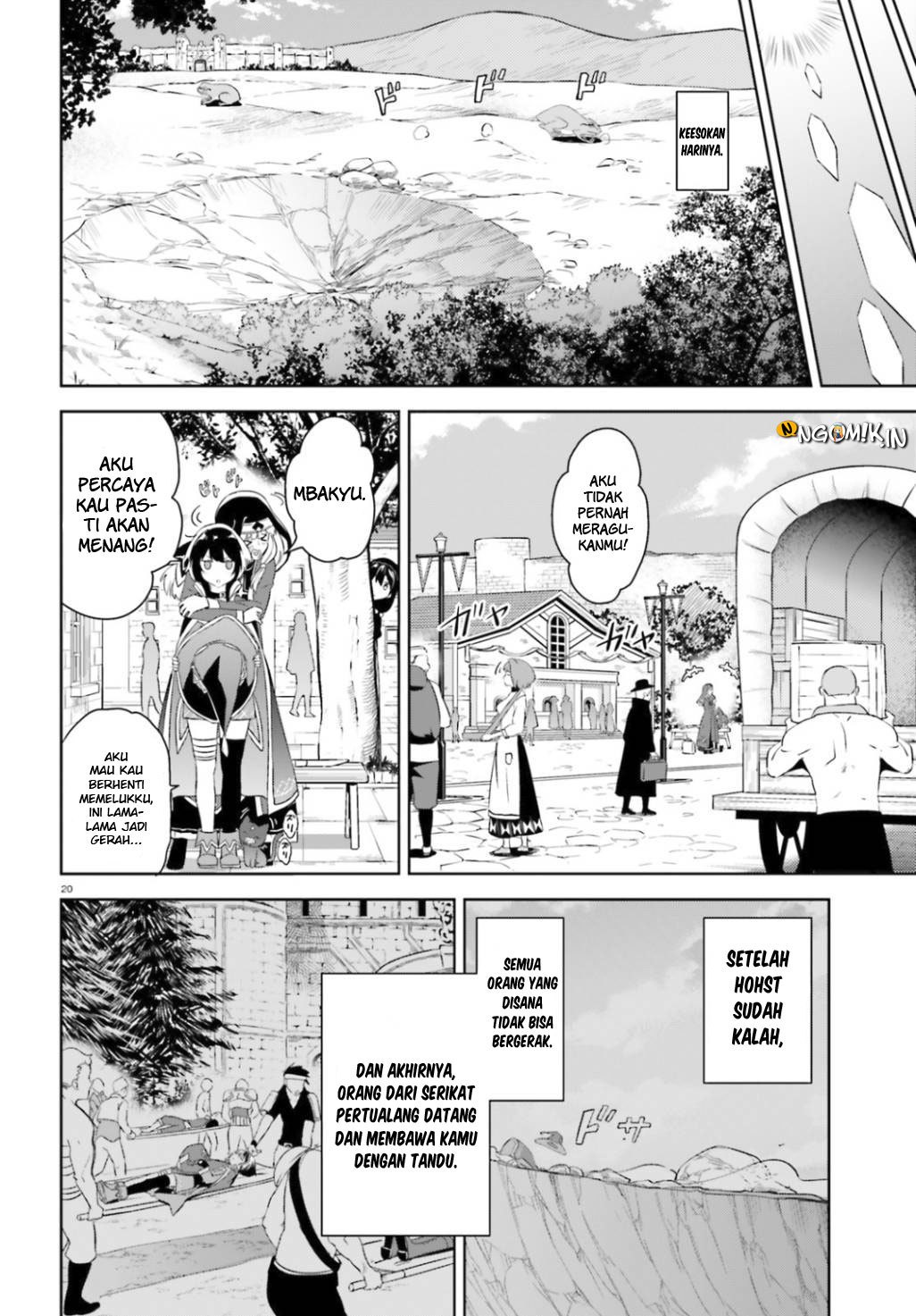Kono Subarashii Sekai ni Bakuen wo! Chapter 20 - halaman 21