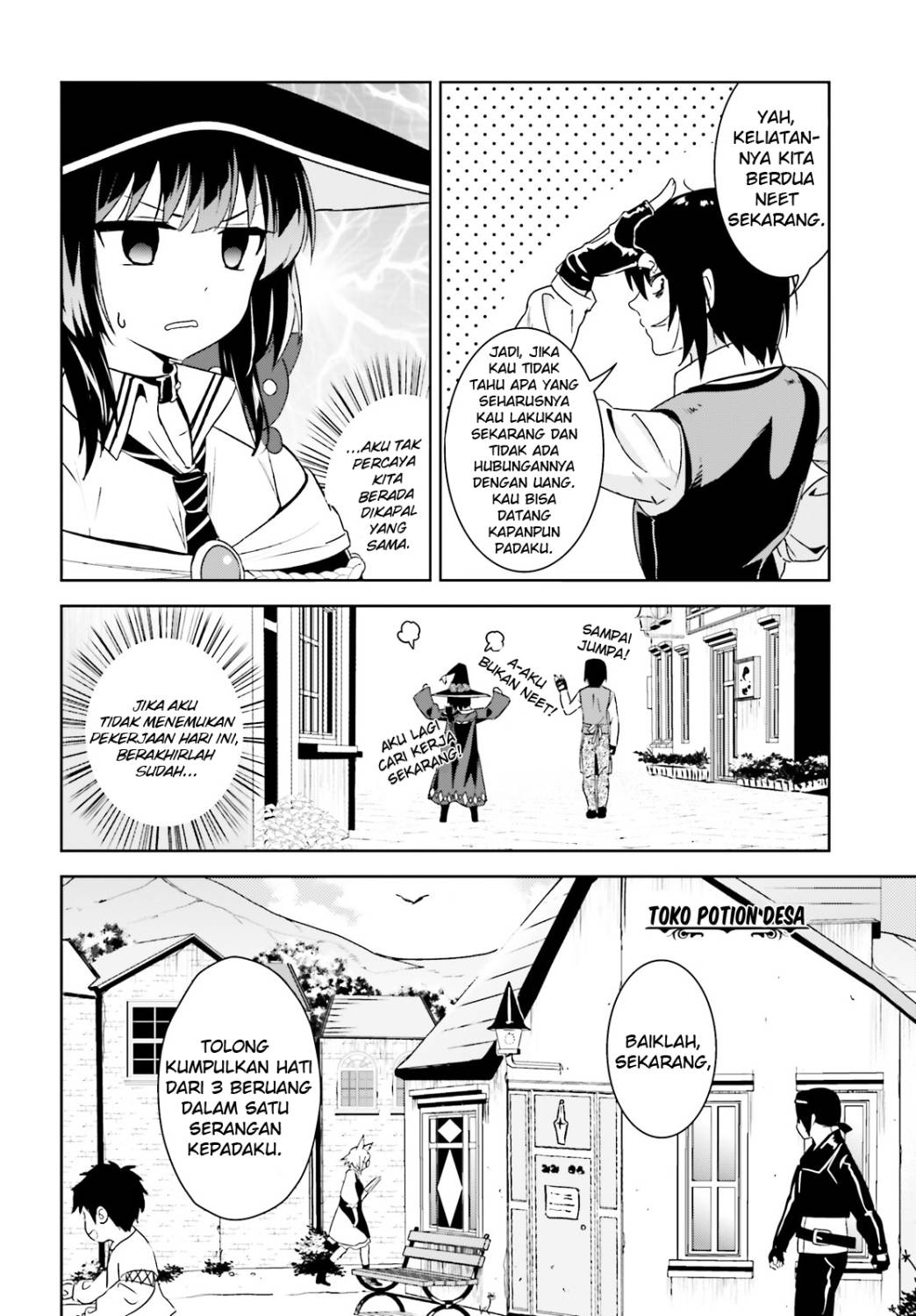 Kono Subarashii Sekai ni Bakuen wo! Chapter 7 - halaman 8