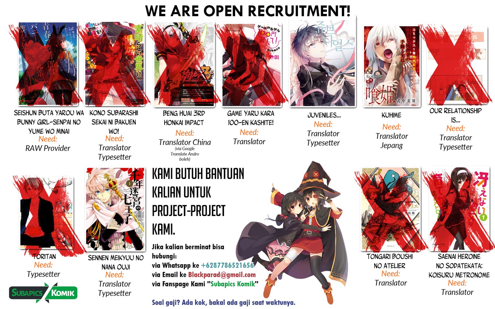 Kono Subarashii Sekai ni Bakuen wo! Chapter 8 - halaman 2